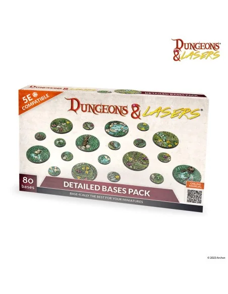 Dungeons & Lasers Miniatures: DETAILED BASES PACK - Archon Studio D...
