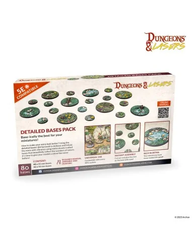 Dungeons & Lasers Miniatures: DETAILED BASES PACK - Archon Studio D...