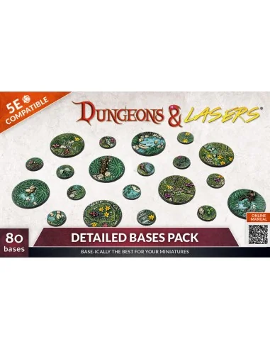 Dungeons & Lasers Miniatures: DETAILED BASES PACK - Archon Studio D...