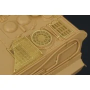 King Tiger GRILLS, 1/48 - Hauler HLX48139