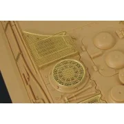 King Tiger GRILLS, 1/48 - Hauler HLX48139