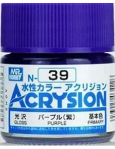 Mr Hobby -Gunze Acrysion (10 ml) Purple - Mr Hobby - Gunze N-039