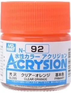 Mr Hobby -Gunze Acrysion (10 ml) Clear Orange - Mr Hobby - Gunze N-092
