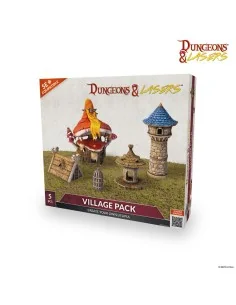 Dungeons & Lasers Expansion Set: VILLAGE PACK - Archon Studio DNL0066