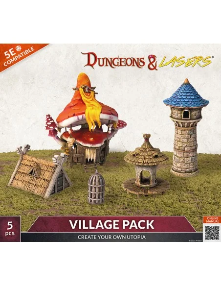 Dungeons & Lasers Expansion Set: VILLAGE PACK - Archon Studio DNL0066