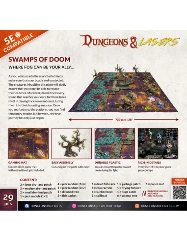 Dungeons & Lasers Starter Set: SWAMPS OF DOOM - Archon Studio DNL0064