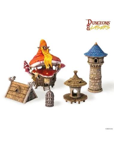 Dungeons & Lasers Expansion Set: VILLAGE PACK - Archon Studio DNL0066