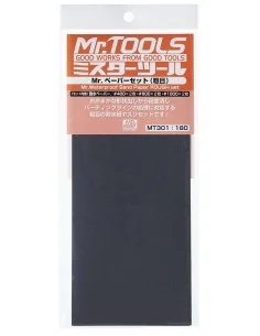 [NO_DESC] Mr Hobby -Gunze Mr. Waterproof Sand Paper Set ROUGH 3x2Sh...