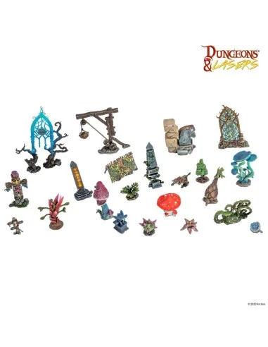 Dungeons & Lasers Expansion Set: ANCIENT RUINS SCATTER TERRAIN - Ar...