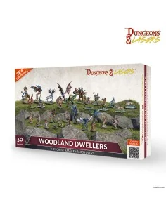 Dungeons & Lasers Miniatures: WOODLAND DWELLERS - Archon Studio DNL...