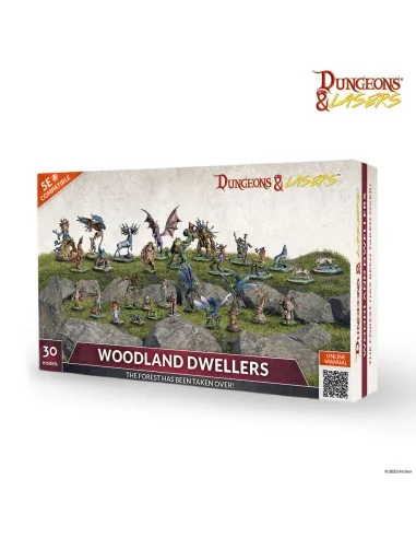 Dungeons & Lasers Miniatures: WOODLAND DWELLERS - Archon Studio DNL...