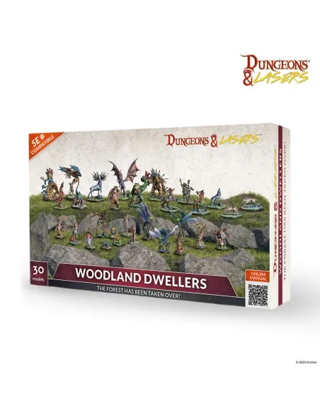 Dungeons & Lasers Miniatures: WOODLAND DWELLERS - Archon Studio DNL...