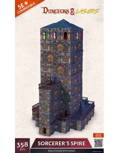 Dungeons & Lasers Starter Set: SORCERER'S SPIRE - Archon Studio DNL...