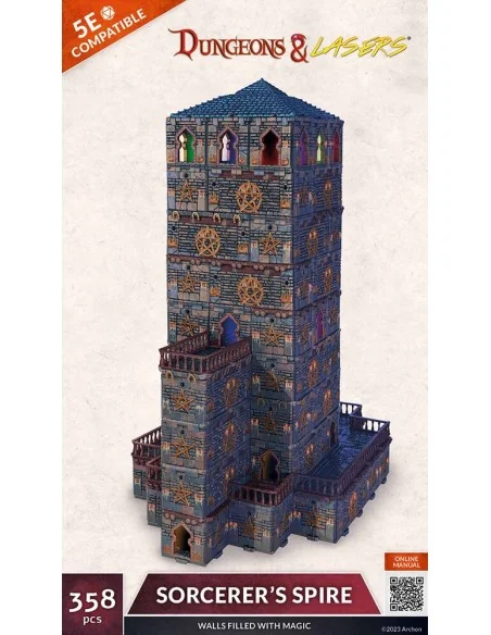 Dungeons & Lasers Starter Set: SORCERER'S SPIRE - Archon Studio DNL...