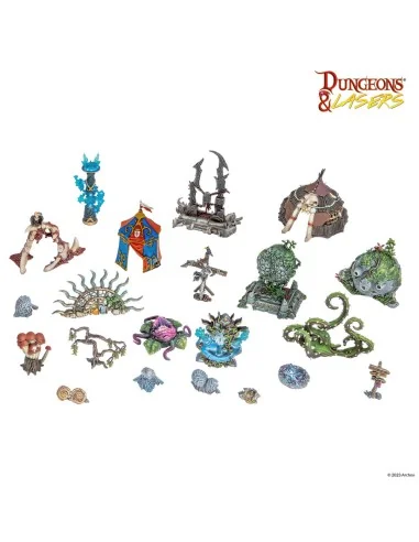 Dungeons & Lasers Expansion Set: ANCIENT RUINS SCATTER TERRAIN - Ar...