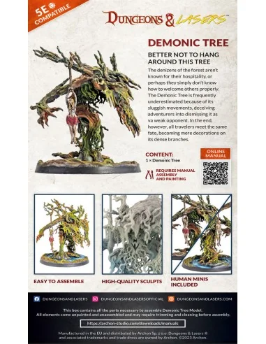 Dungeons & Lasers Miniatures: DEMONIC TREE - Archon Studio DNL0069