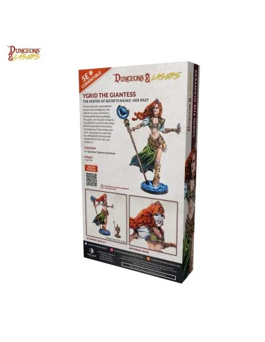 Dungeons & Lasers Miniatures: YGRID THE GIANTESS - Archon Studio DN...