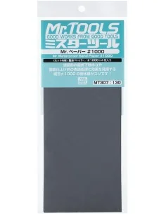Mr Hobby -Gunze Mr. Waterproof Sand Paper 1000 x 4 Sheets - Mr Hobb...