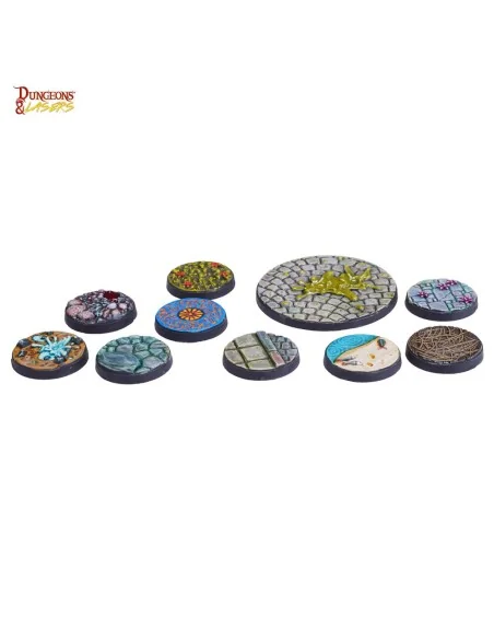 Dungeons & Lasers Miniatures: SCENIC URBAN BASES SET - Archon Studi...
