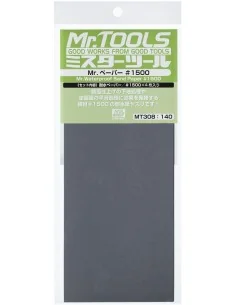 Mr Hobby -Gunze Mr. Waterproof Sand Paper 1500 x 4 Sheets - Mr Hobb...