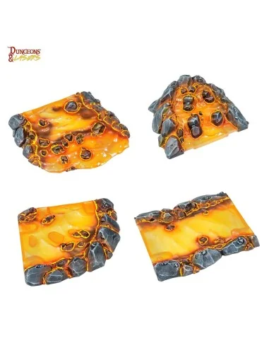 Dungeons & Lasers Expansion Set: MODULAR LAVA - Archon Studio DNL0073