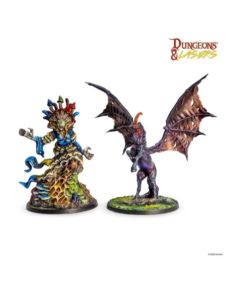 Dungeons & Lasers Miniatures: WOODLAND DWELLERS - Archon Studio DNL...
