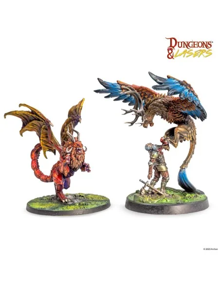 Dungeons & Lasers Miniatures: WOODLAND DWELLERS - Archon Studio DNL...