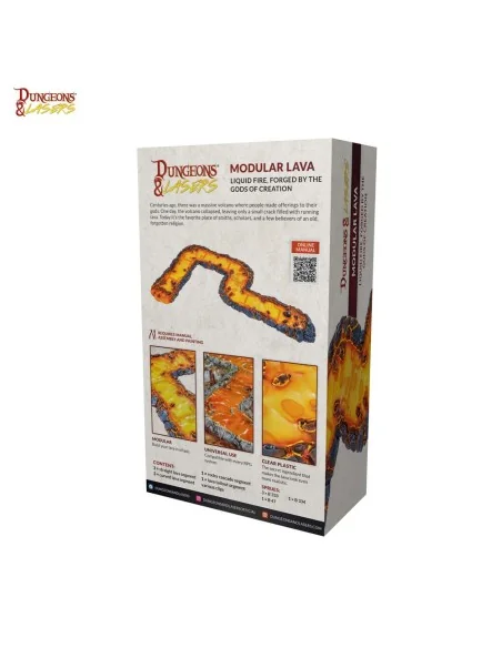 Dungeons & Lasers Expansion Set: MODULAR LAVA - Archon Studio DNL0073