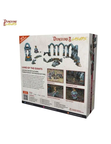 Dungeons & Lasers Starter Set: LAND OF THE GIANTS - Archon Studio D...