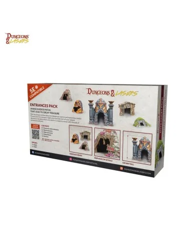 Dungeons & Lasers Expansion Set: ENTRANCES PACK - Archon Studio DNL...