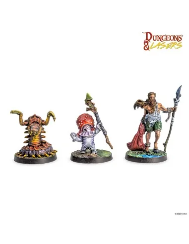 Dungeons & Lasers Miniatures: WOODLAND DWELLERS - Archon Studio DNL...