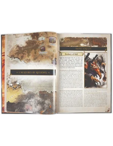 Dungeons & Lasers THE WORLD OF DEUSLAIR: BESTIARY BOOK (hardcover) ...