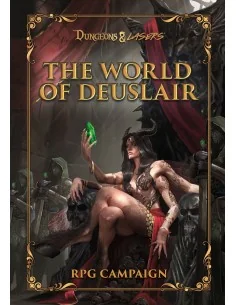 Dungeons & Lasers THE WORLD OF DEUSLAIR: RPG CAMPAIGN (hardcover) -...