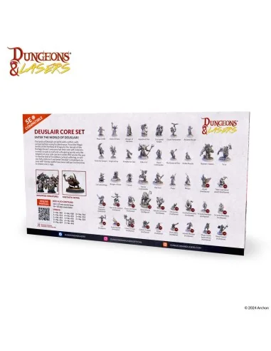 Dungeons & Lasers Miniatures: DEUSLAIR: CORE SET - Archon Studio DN...