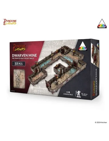Dungeons & Lasers DWARVEN MINE: Pre-painted - Archon Studio DNL0078