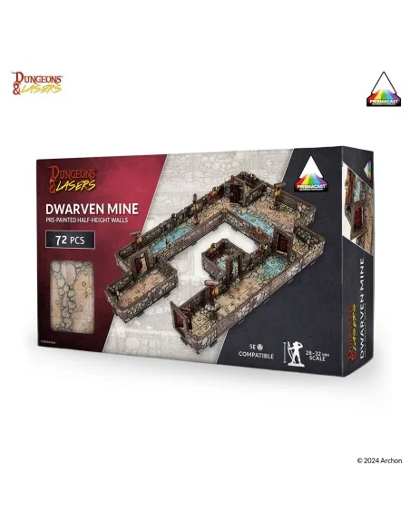 Dungeons & Lasers DWARVEN MINE: Pre-painted - Archon Studio DNL0078