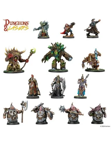 Dungeons & Lasers Miniatures: DEUSLAIR: CORE SET - Archon Studio DN...
