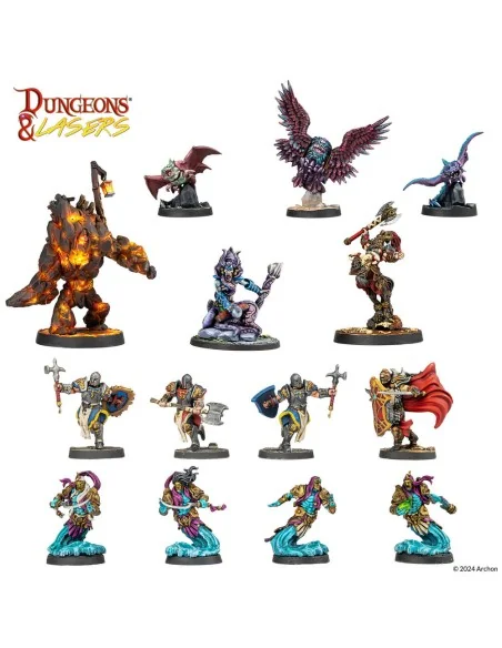 Dungeons & Lasers Miniatures: DEUSLAIR: CORE SET - Archon Studio DN...