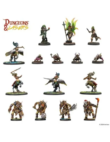 Dungeons & Lasers Miniatures: DEUSLAIR: CORE SET - Archon Studio DN...