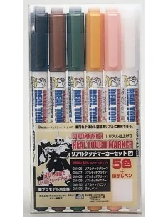 Mr Hobby -Gunze Real Touch Market Set 2 - Mr Hobby - Gunze GMS-113