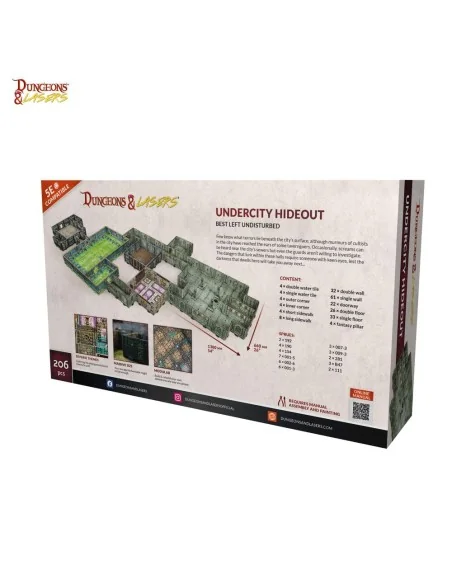 Dungeons & Lasers Starter Set: UNDERCITY HIDEOUT - Archon Studio DN...