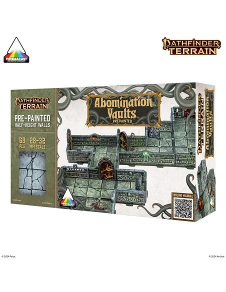 Dungeons & Lasers PATHFINDER TERRAIN: ABOMINATION VAULTS Pre-painte...