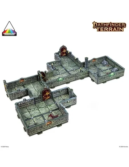 Dungeons & Lasers PATHFINDER TERRAIN: ABOMINATION VAULTS Pre-painte...