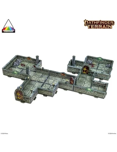 Dungeons & Lasers PATHFINDER TERRAIN: ABOMINATION VAULTS Pre-painte...