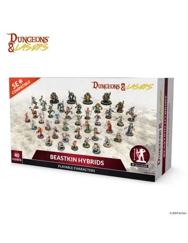 Dungeons & Lasers Miniatures: BEASTKIN HYBRIDS: PLAYABLE CHARACTERS...
