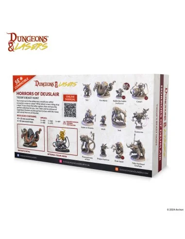 Dungeons & Lasers Miniatures: HORRORS OF DEUSLAIR - Archon Studio D...