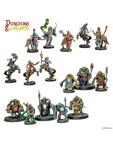 Dungeons & Lasers Miniatures: BEASTKIN HYBRIDS: PLAYABLE CHARACTERS...