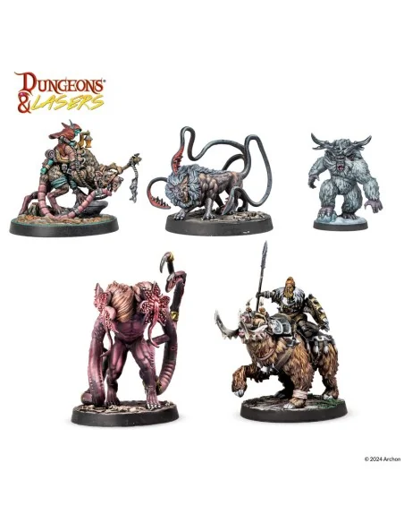 Dungeons & Lasers Miniatures: HORRORS OF DEUSLAIR - Archon Studio D...