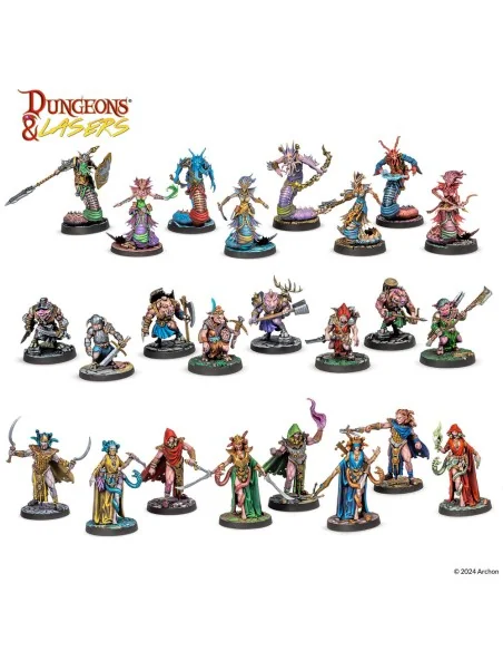 Dungeons & Lasers Miniatures: BEASTKIN HYBRIDS: PLAYABLE CHARACTERS...