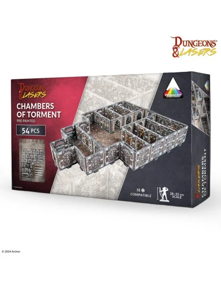 Dungeons & Lasers CHAMBERS OF TORMENT: PRE-PAINTED - Archon Studio ...